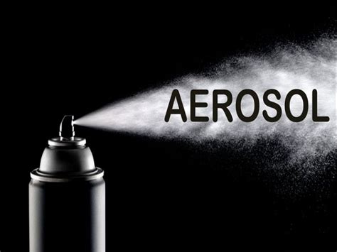 What is an aerosol example?