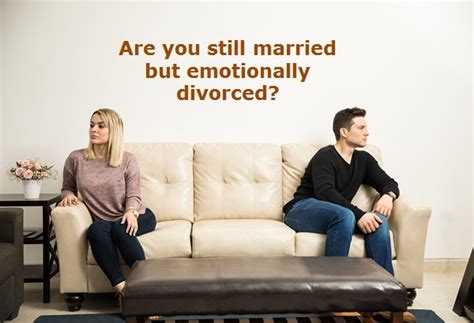 What is an emotional divorce?