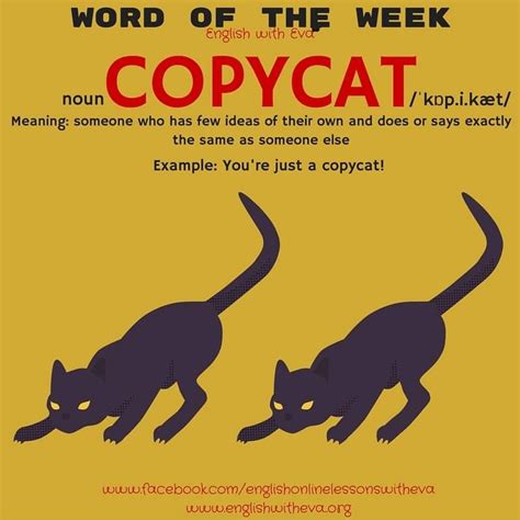 What is an example of a copycat?