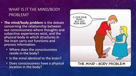 What is an example of a mind body problem?