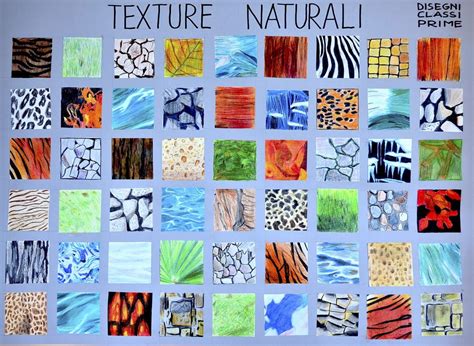 What is an example of a natural texture?