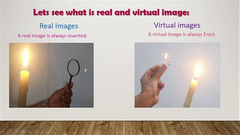 What is an example of a virtual image in real life?