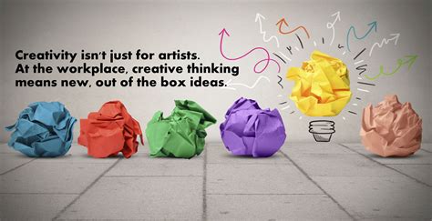 What is an example of creativity at work?