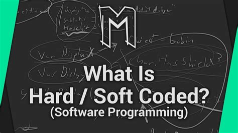 What is an example of hardcoded?