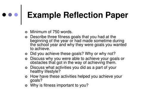 What is an example of reflecting?