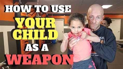 What is an example of weaponizing children?