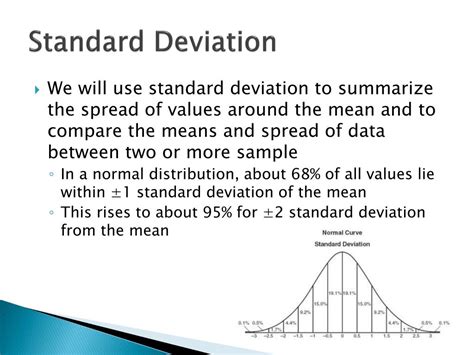 What is an example of why standard deviation is important?