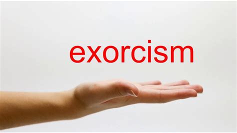 What is an exorcism in American English?