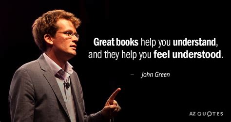 What is an iconic John Green quote?