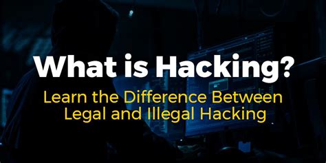 What is an illegal hacker?