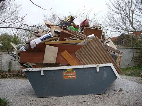 What is an overflowing skip?