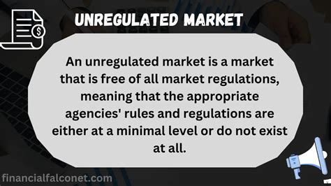What is an unregulated product?