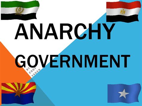 What is anarchy system of government?