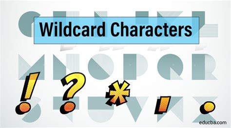 What is and are two wildcard characters commonly used in searching?
