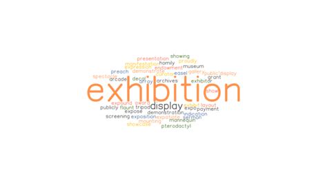What is another word for exhibition space?