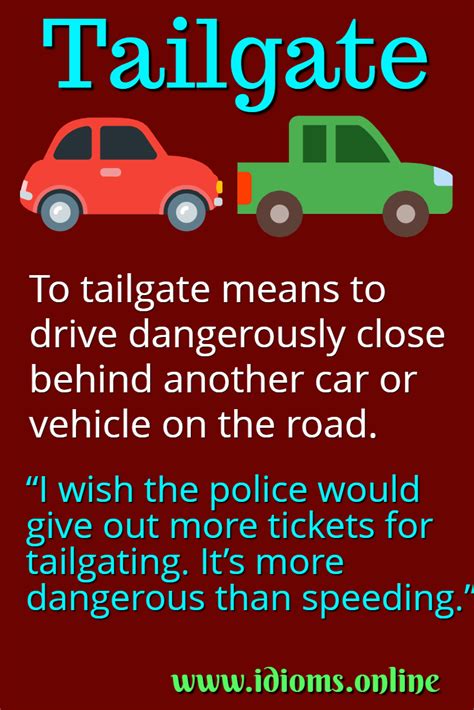 What is another word for tailgate?