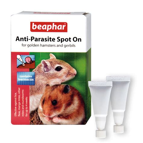 What is anti-parasite treatment for hamsters?