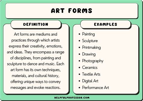 What is art form vs art?