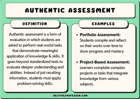 What is authentic assessment in education?