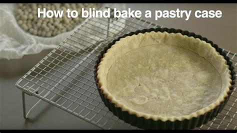 What is bake blind in pastry?
