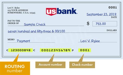 What is bank routing number?