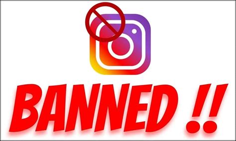 What is banned from Instagram?