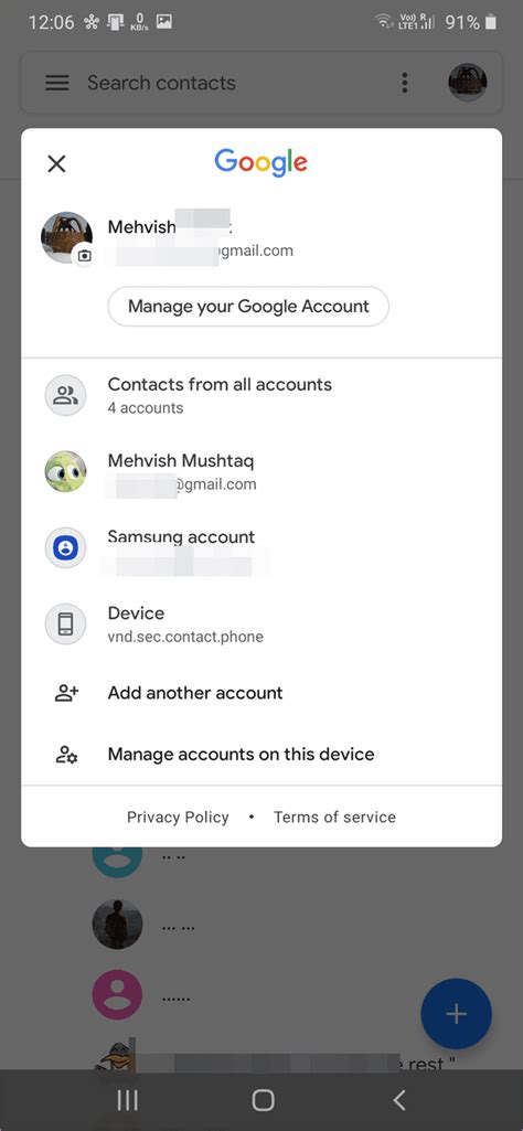 What is better Samsung contacts or Google Contacts?