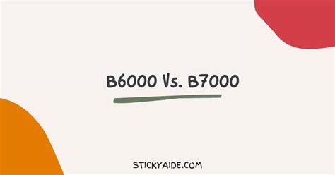 What is better b6000 or B-7000?