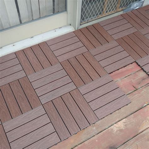 What is better decking or tiles?