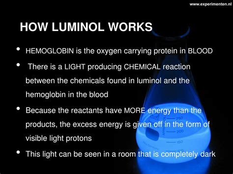 What is better than luminol?