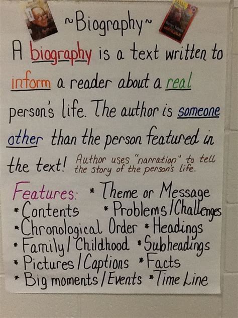 What is biographical in writing?