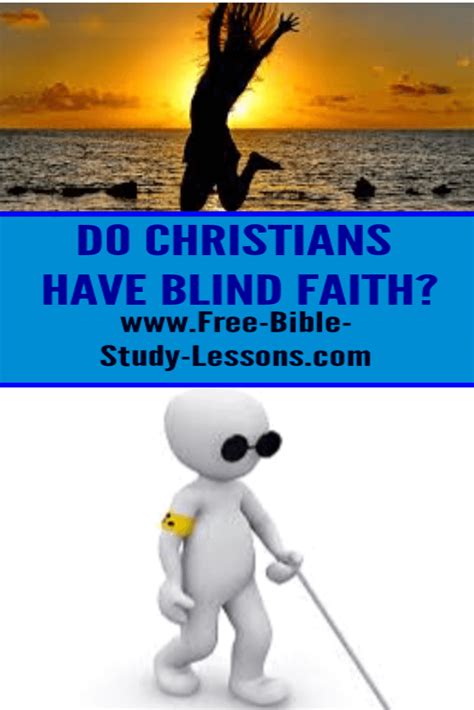 What is blind faith?