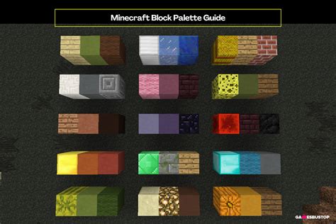 What is block palette?