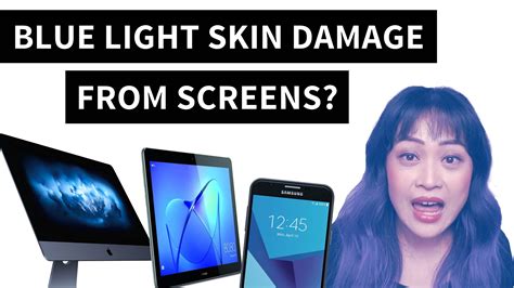 What is blue light damage?