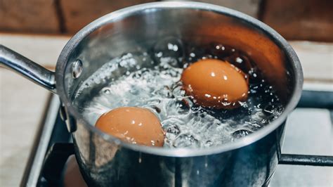 What is boiling an egg called?