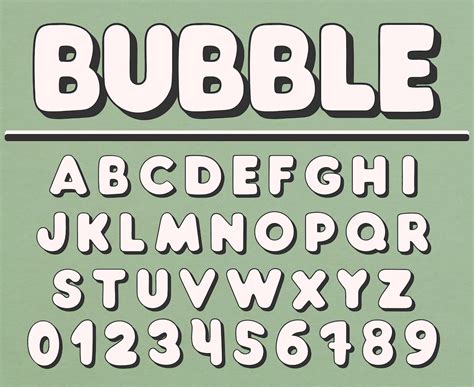 What is bubble writing?