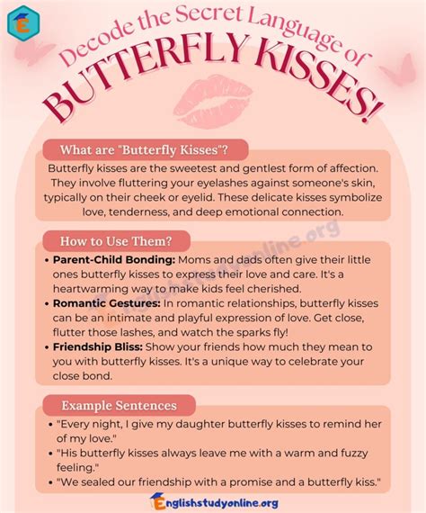 What is butterfly kiss?