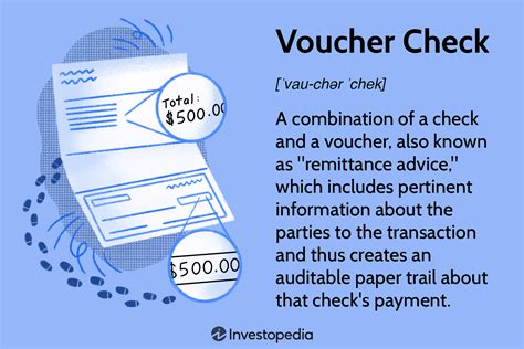 What is called voucher?