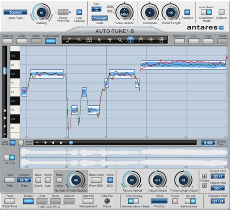 What is chromatic scale autotune?