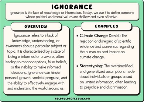 What is cognitive ignorance?