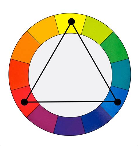 What is color harmonies triad?