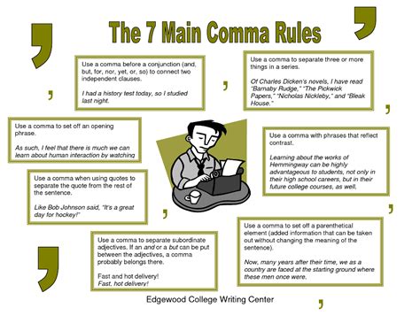 What is comma rule 7?