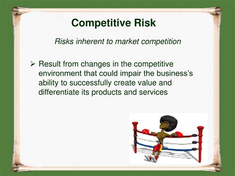 What is competitor risk?