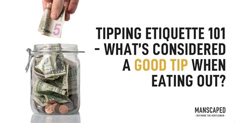 What is considered a great tip?