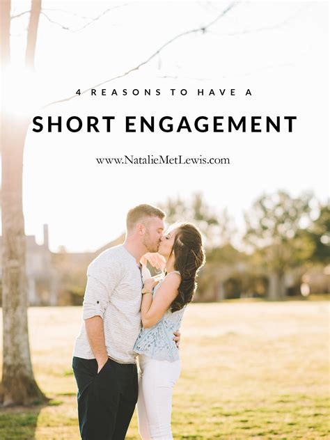 What is considered a short engagement?