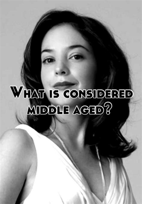What is considered mid 40?