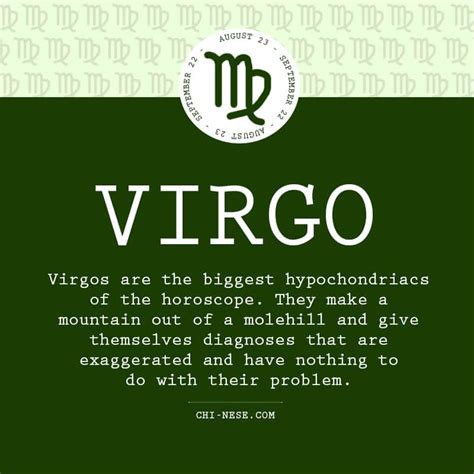 What is cool about Virgos?