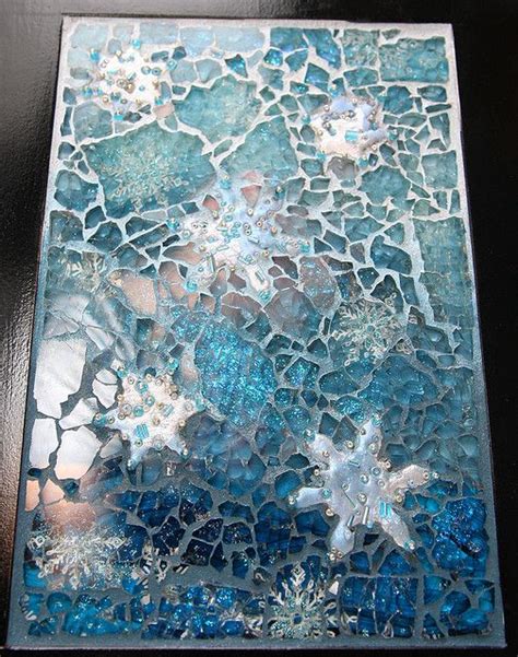 What is crash glass mosaic?