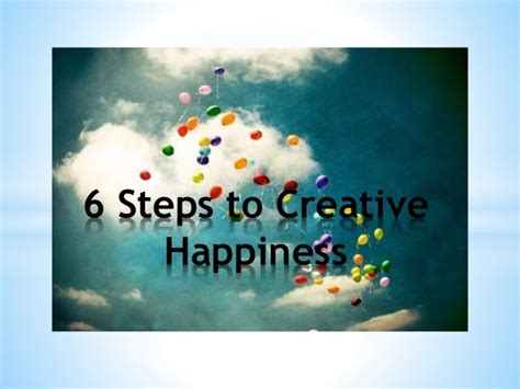 What is creative happiness?