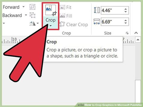 What is crop in graphics?